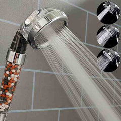 Power Shower™ High Pressure Filtered Shower Head (3 Spray Modes)